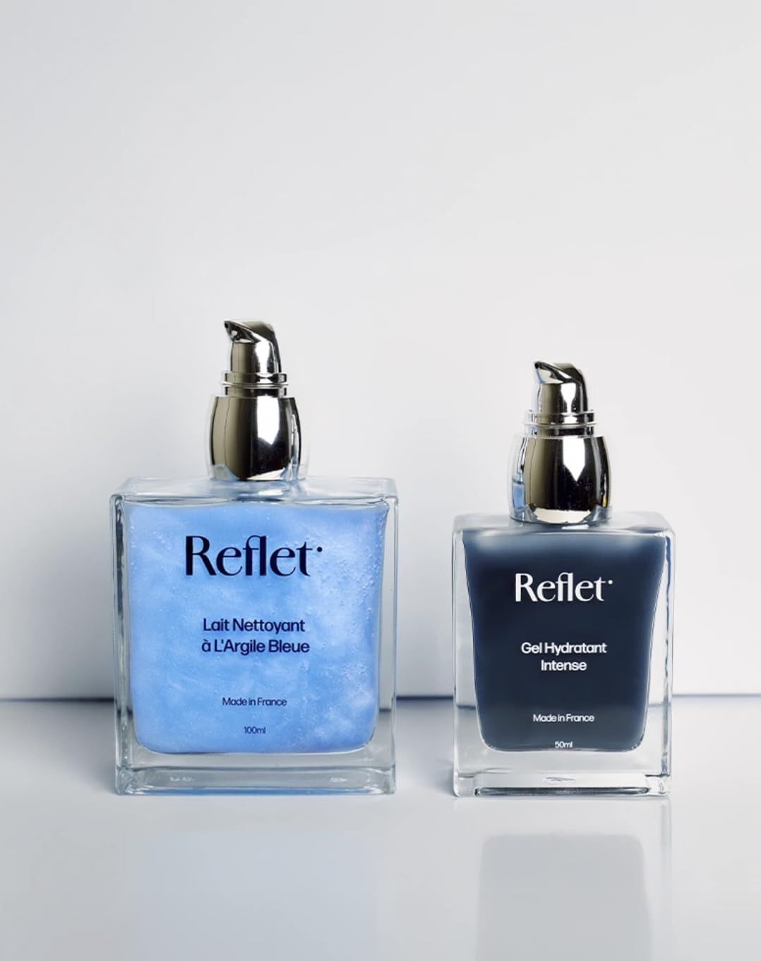 Reflet Cosmetique – Set Ritual Synergie Feuchtigkeitsspendend – Gesichtsreiniger + Feuchtigkeitscreme – 15 ml