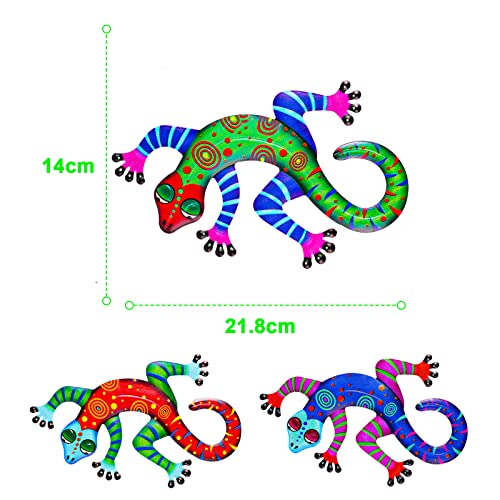 OFFCUP Metal Gecko Wall Decor - Image 3
