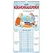 Produktbild Uli Stein Kalender 2024 - Küchenkalender + 5 Postkarten - Wandkalender für 2024 - Jahreskalender 2024 mit 12 Motiven & Spiralbindung - Cartoon Kalender