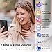 Ai Translation Earbuds Real Time, Simultaneous Interpretation Translator Earbuds with 6 Translation Modes/164 Languages, No Subscription Translatior Headphones,40H Audifonos Traductores Inglés Español