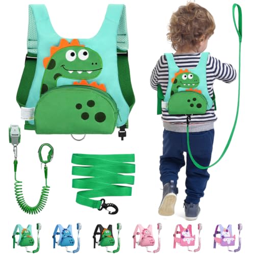 Dr.meter 3 in 1 Toddler Harness Leash with Key Lock for Boys Girls