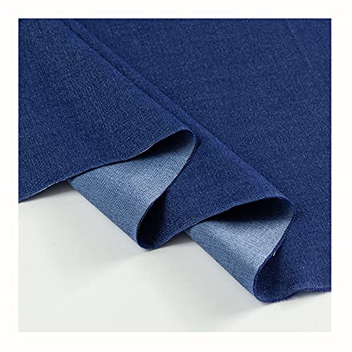 Il tessuto in denim morbido e traspirante ha colore puro, resistenza all'usura, struttura sottile, buon assorbimento dell'umidità e permeabilità all'aria.