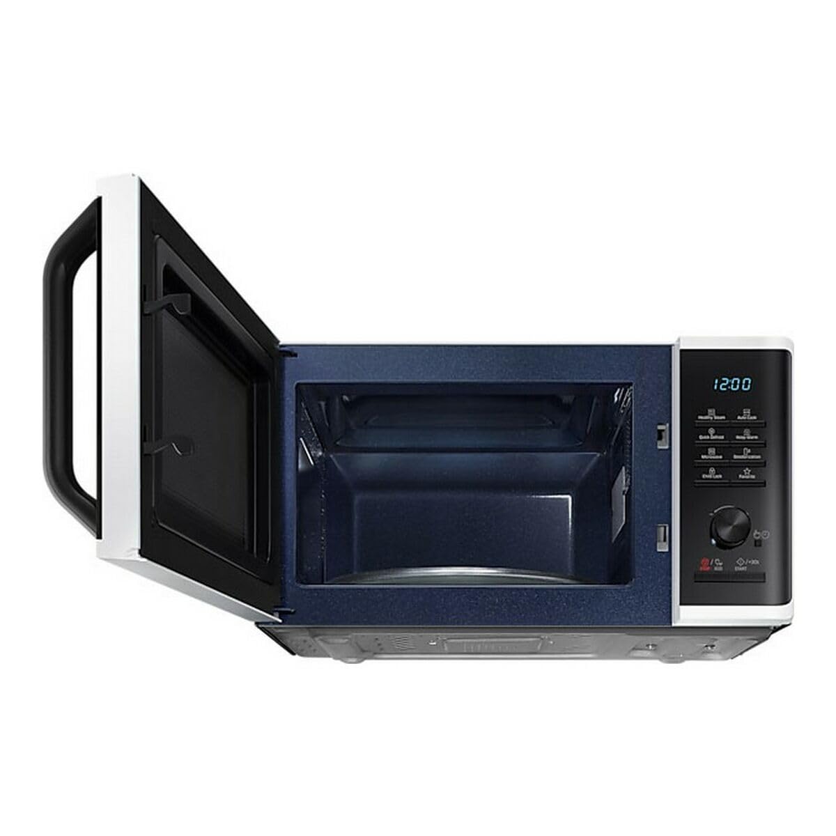SAMSUNG - Solo microonde 23l / Comando elettronico + pulsante / Funzione Keep warm / Quick Defrost defrost / Steamer