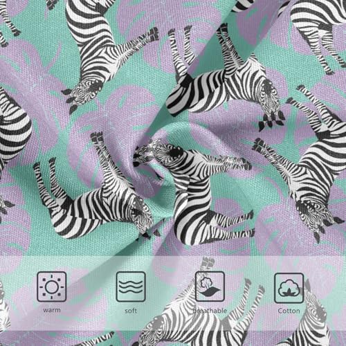 Girls' Underwear Zebra Animal Cotton Stretch Comfort Toddler Panties3