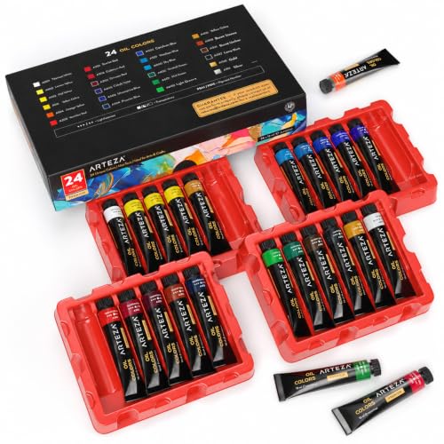 ARTEZA 24-Color Oil Set