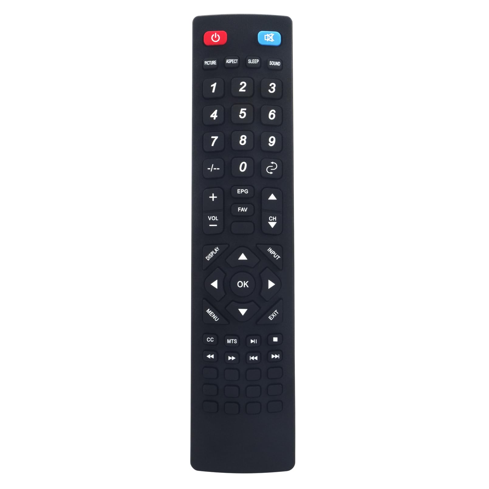 Télécommande RC3040Q pour TV Quasar 2Q4201U SQ5501U LED 4K