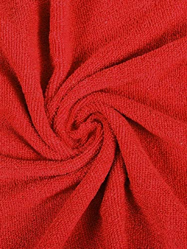 Image of Global Home 100% Cotton Bath Towel II 500 GSM II Marron II 140 X 70 cm - 2pc Set for Gym, Kitchen, Home, Bathroom or Spa, Wash Basin, Hotel