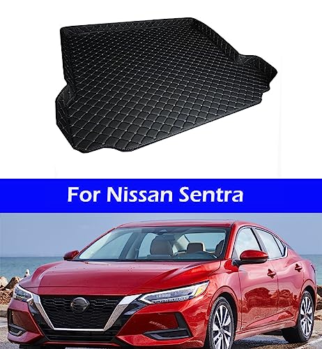 Tapis de coffre multicouche à bord élevé pour Sentra isolation et étanchéité