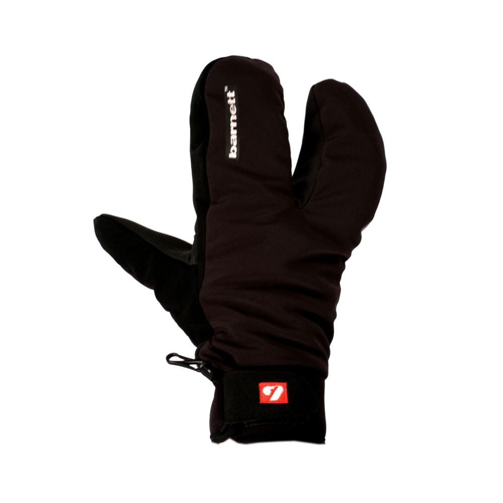 BARNETT NBG-09 - Guanti softshell per sci di fondo e sport invernali, 3 dita