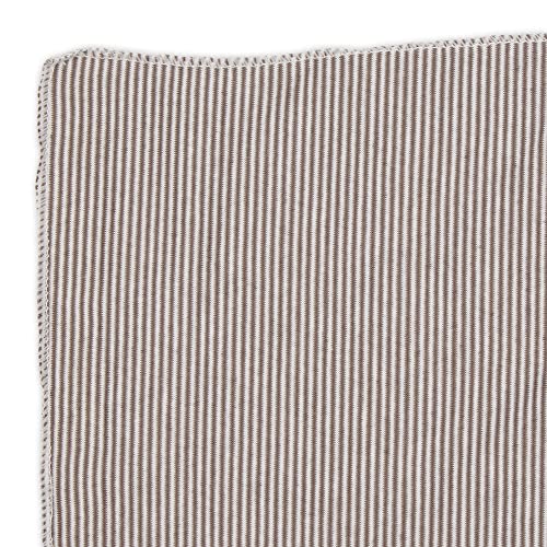 Bucky Jersey Stripe Comfort Travel Accessories, Blanket Scarf, Taupe, One Size3