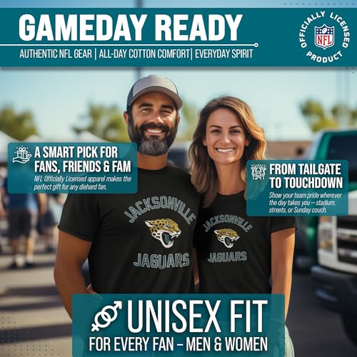 Image of NFL Gameday Cotton Blend T-Shirt for Men and Women - Licensed