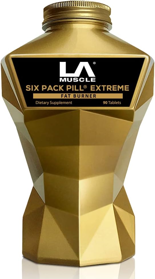LA MUSCLE Six Pack Pill Extreme (90 Pills - 1 Month Supply)