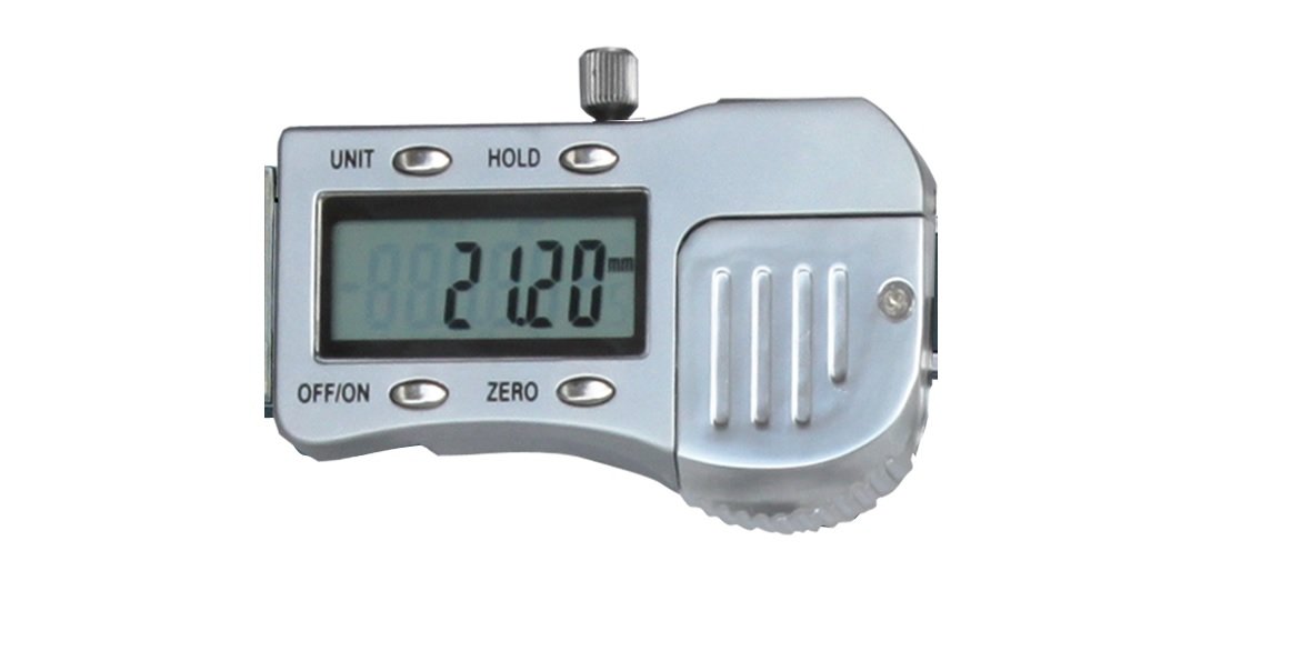 CNC Calidad Digital profundos de calibre Vernier ( – con Faston Punta 25 X 5 X 2 Mm – Pantalla Digital – din862