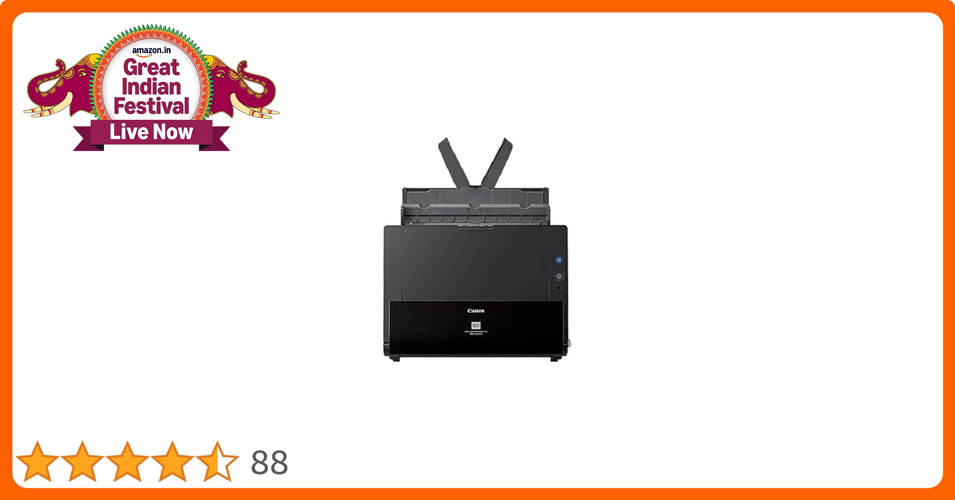 Canon imageFormula DR-C225II Document Scanner : Amazon.in