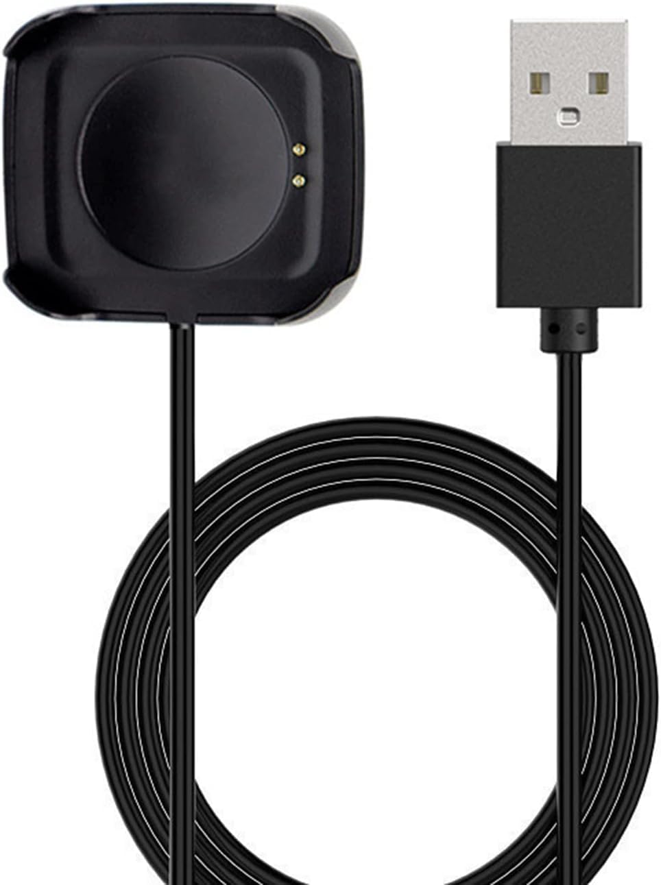 Black Smartwatch Charger Stable Dock Stand Bracket Suitable for Watch HW18 USB Charging Base Charging Dock Station for Multiple Devices Switch Controller Adapter for Smart Smartwatch Accessories