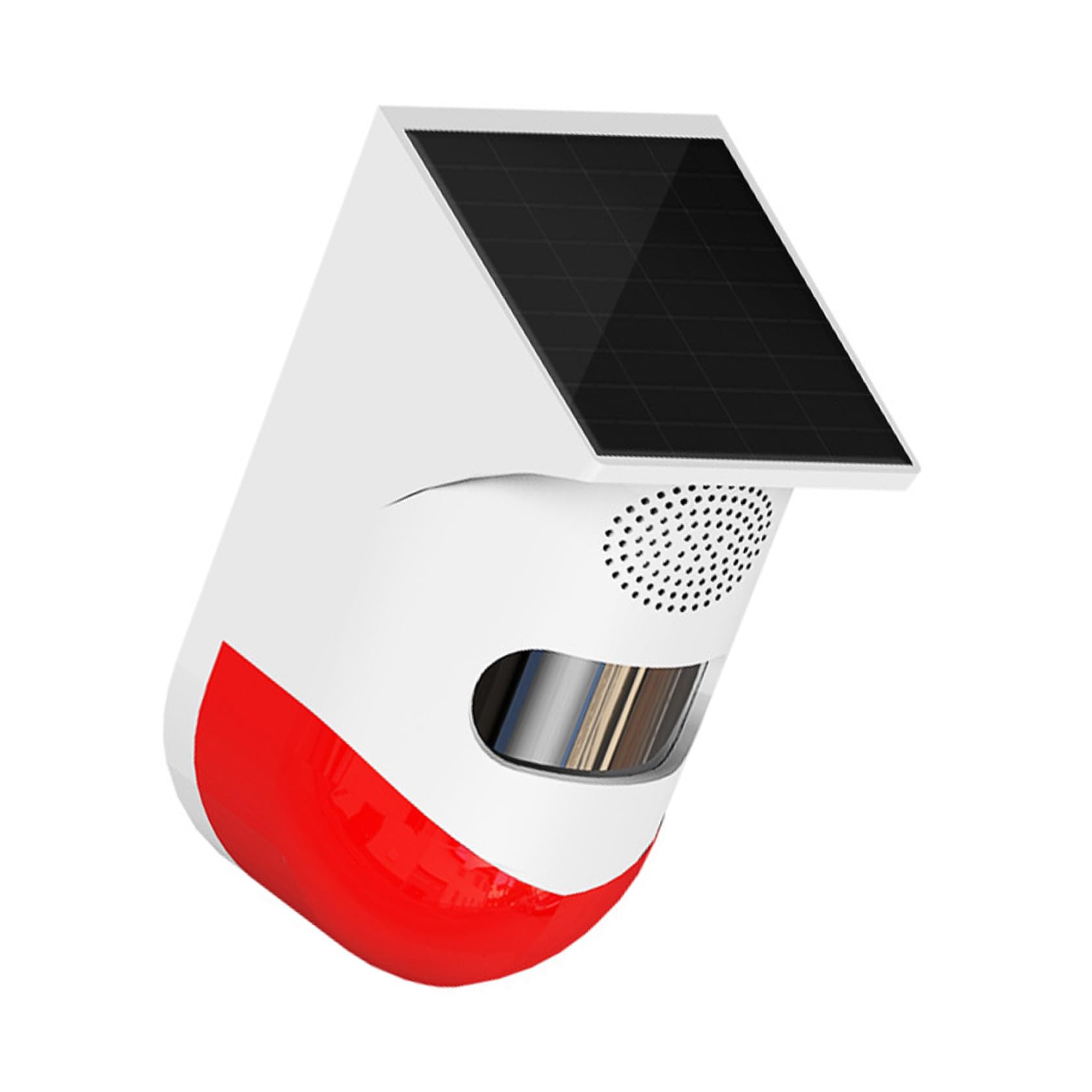 Rilevatore Infrarossi di Sicurezza Esterno Ip67 in Abs Rosso | Allarme Forte senza Cablaggio, Sensore per Casa e Finestra, Tecnologia a Infrarossi