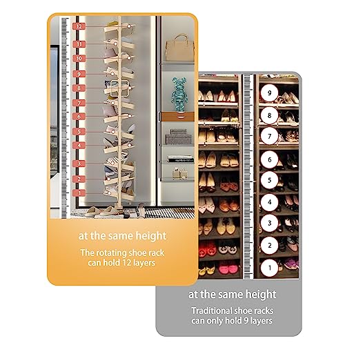 Étagère à chaussures de mode avec système rotatif esthétique et pratique - 5