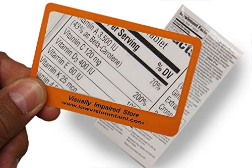 Preisvergleich Produktbild Fresnel Lupe Größe Karte