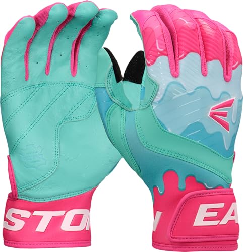 Easton | Walk-Off ETHOS Batting Gloves | Mint/Pink