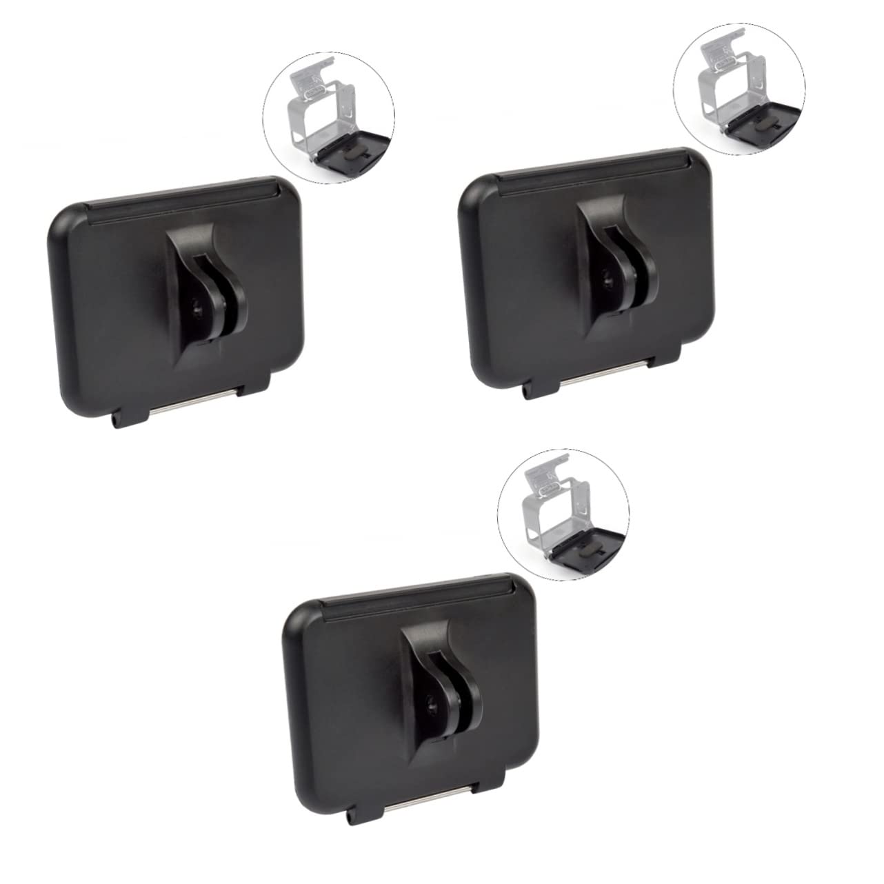 Hemobllo 3pezzi Custodia Protettiva Per Fotocamera Shell Posteriore Per Leggera e Resistente Protezione Completa Da Urti e Graffi Design Compatto e Delicato Accessorio Essenziale Per