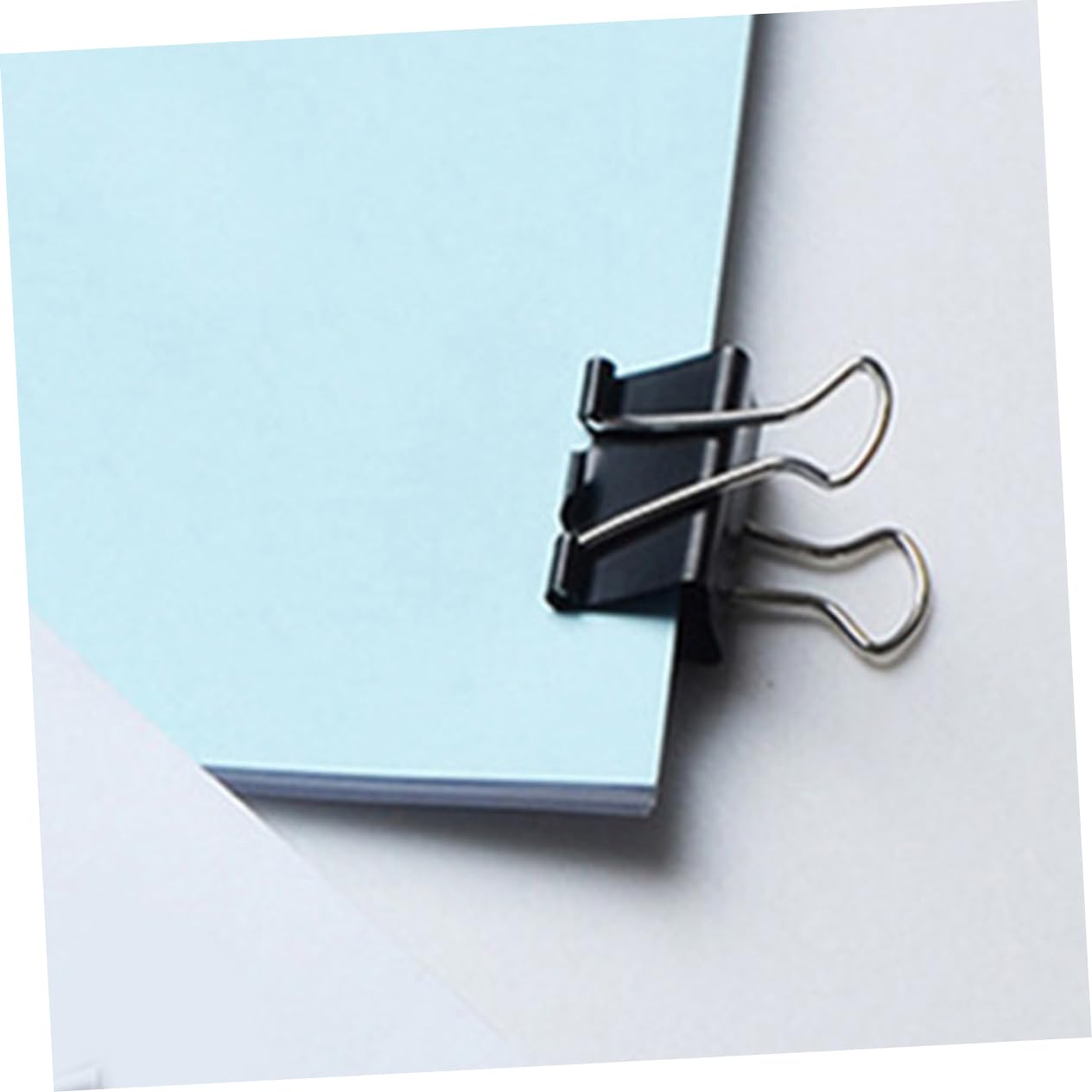 60pezzi Binder Clips Neri Resistente Per Documenti Fermacarte e Sigilli Snack Clip Per Ufficio e Casa Per Gestire Documenti e Conservare Alimenti Freschi