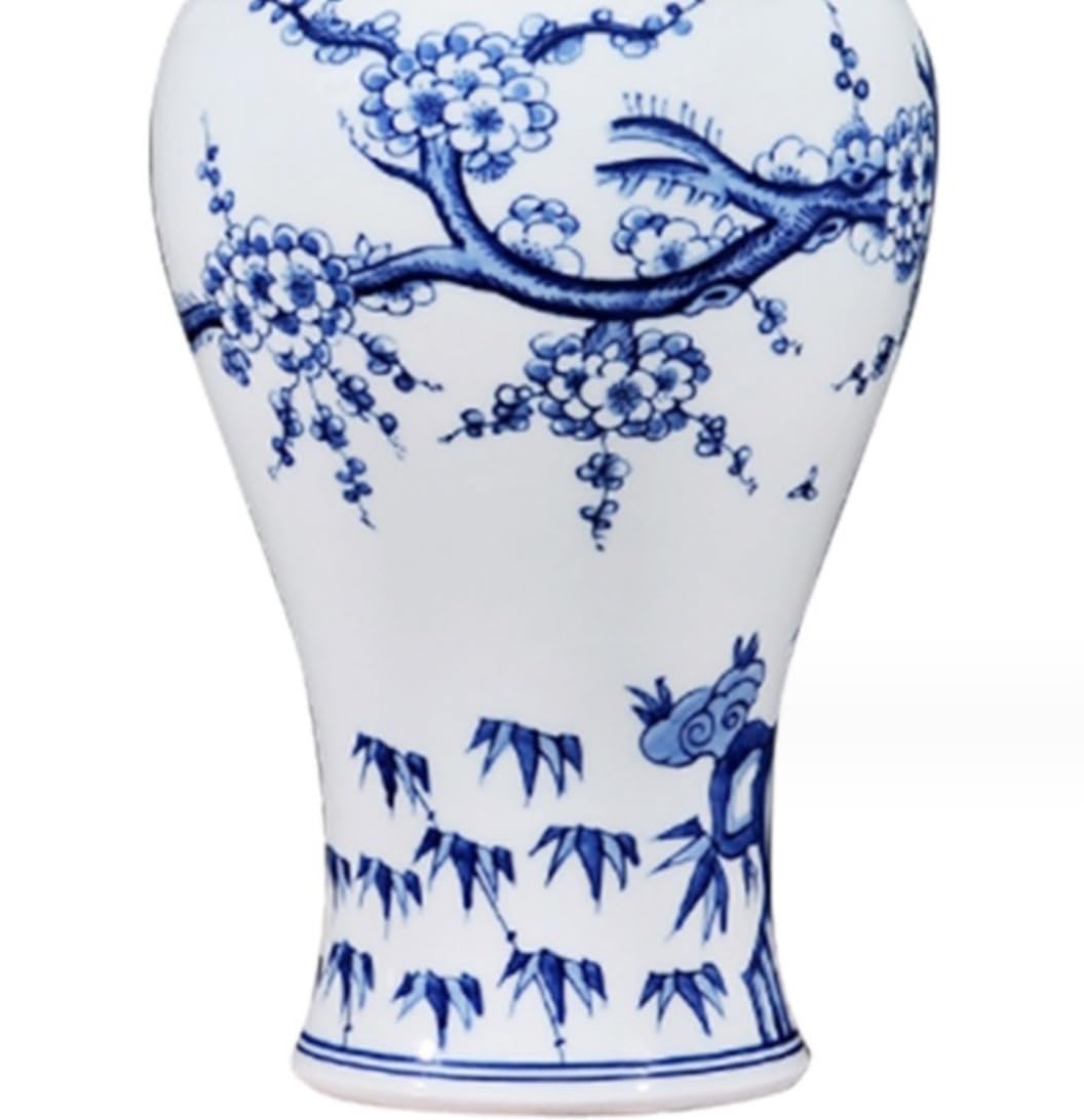 Dekoracyjny porcelanowy słój świątynny Antyczne ceramiczne wazony...