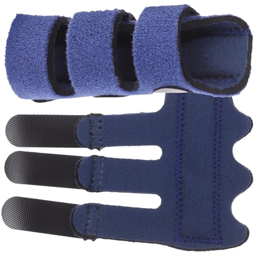 NIYANGLE 2pcs Finger Splint Finger Support for Sprains Injuries Breathable Material for Relief Comfortable Fit for Night Use Daily Wear