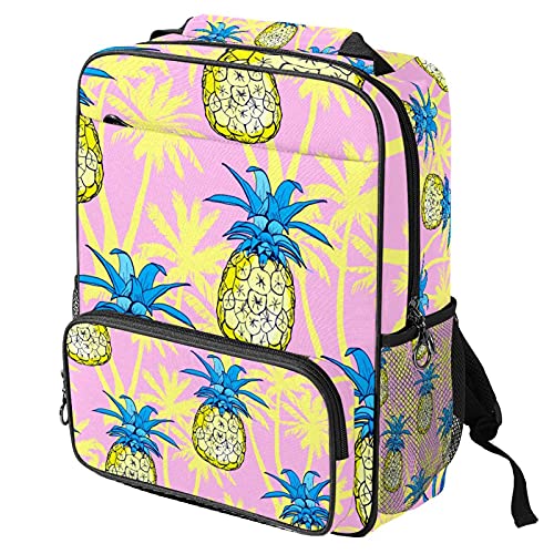 Sac à dos décontracté ordinateur portable rose contre les chocs et le désordre