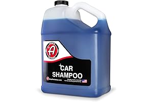 Adam's Car Wash Shampoo (Gallon) - pH Balanced Car Wash Soap For...