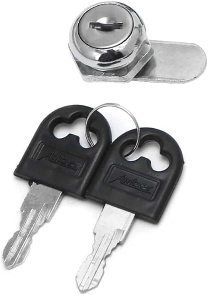 Security Cam Lock Zinc Alloy Cabinet Cam Lock 10mm/16mm/25mm with Keys(10mm)
