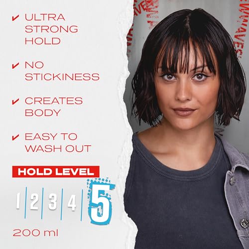 Wella Shockwaves Ultra Strong Power Hold Gel, 200ml
