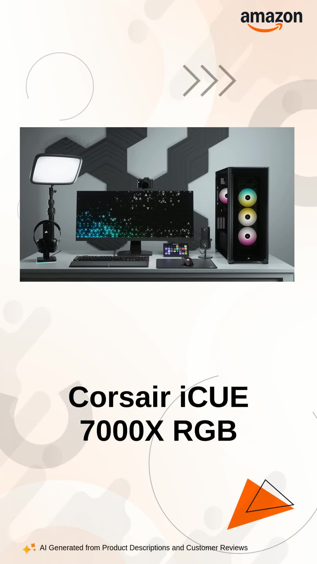 Amazon.in: Buy Corsair iCUE 7000X RGB Full-Tower ATX PC Case