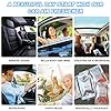 24 Pack Car Air Freshener Refills, Car Air Vent Clip Freshener Replacement Pads, Solid Fragrance Scent Refill Tablets (Lavender/Rose/Osmanthus/Lemon/Cologne/Jasmine/Ocean/Peach) #1