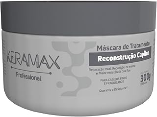 MÁSCARA DE TRATAMENTO KERAMAX RECONSTRUÇÃO CAPILAR 300G