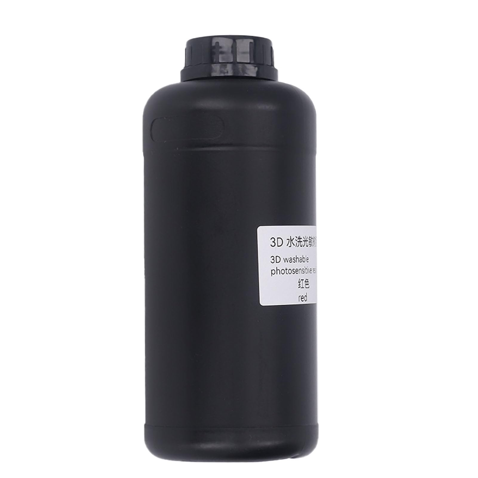 Ausla Resina per Stampante 3D Resina Fotopolimerica Lavabile in Acqua 1000 Ml Polimerizzazione Rapida da 365 a 405 Nm Alta Resistenza Basso Ritiro per Modelli LCD DLP Kit Garage (rosso)