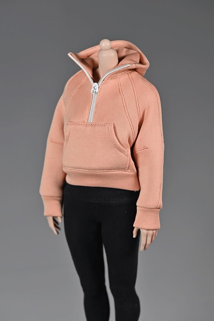Habillez votre poupée mobile de 30 cm avec ce sweat 1/6 orange souple