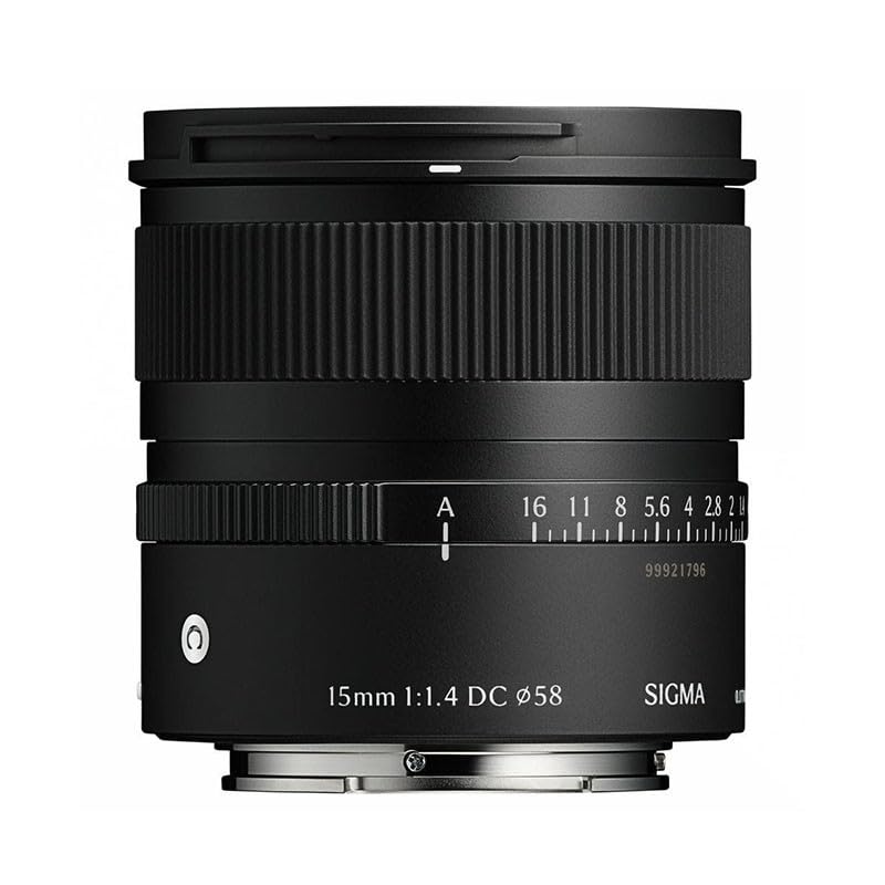 SIGMA Objectif 15mm f/1.4 DC Contemporary Compatible avec Fujifilm X