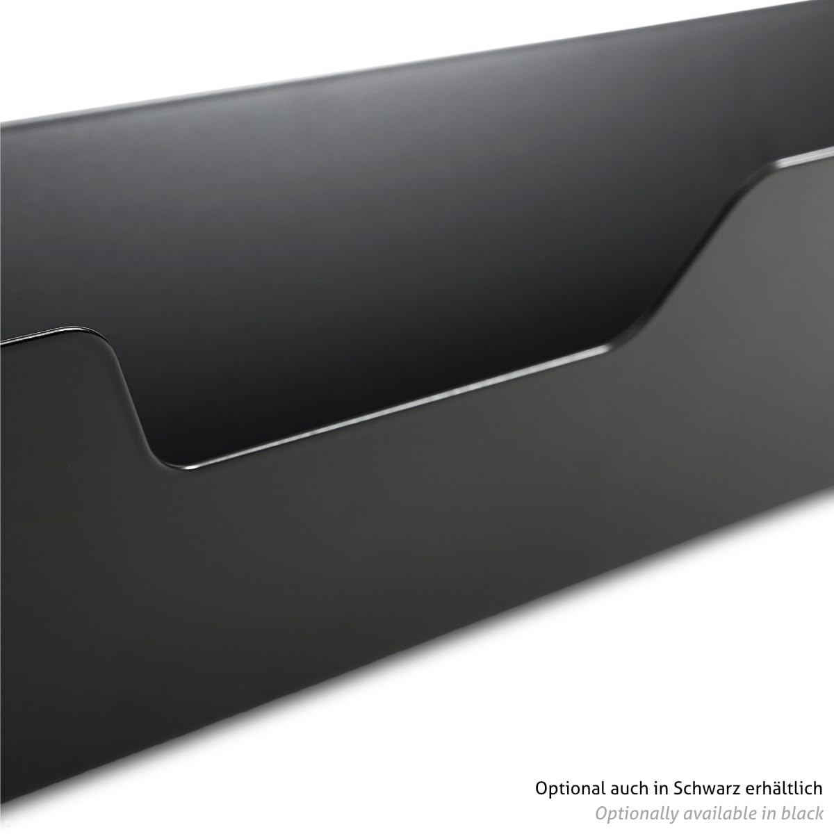 TKK010 Kabelkanal Schreibtisch aufklappbar 147 cm (Silber)