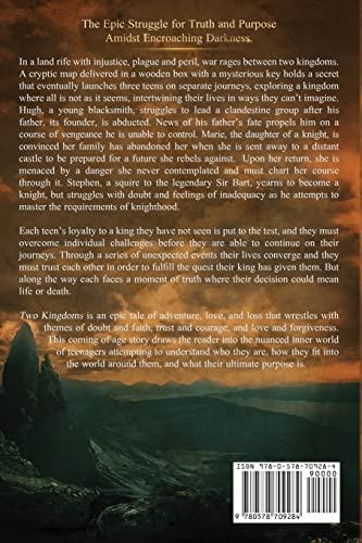 Two Kingdoms: The epic struggle for truth and purpose amidst encroaching darkness - a medieval fantasy - Image 2