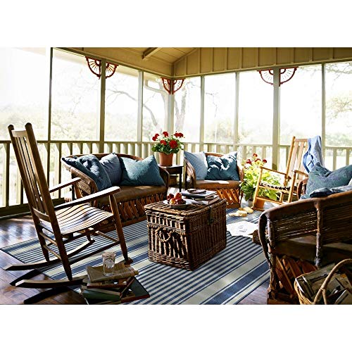 Alfombra Garland Rug Cape Code 6 x 8 azul cielo miniatura 2