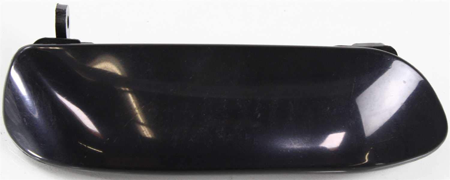 Evan Fischer Exterior Door Handle Compatible with 1999-2004 Ford Mustang Front, Passenger Side Partslink FO1311152