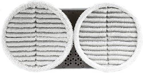 Miniatura 3 de Merchandise Mecca Almohadillas de repuesto Spinwave - Compatible con trapeadores Bissell Spinwave serie 2124 2039. Incluye 2 almohadillas suaves y 2