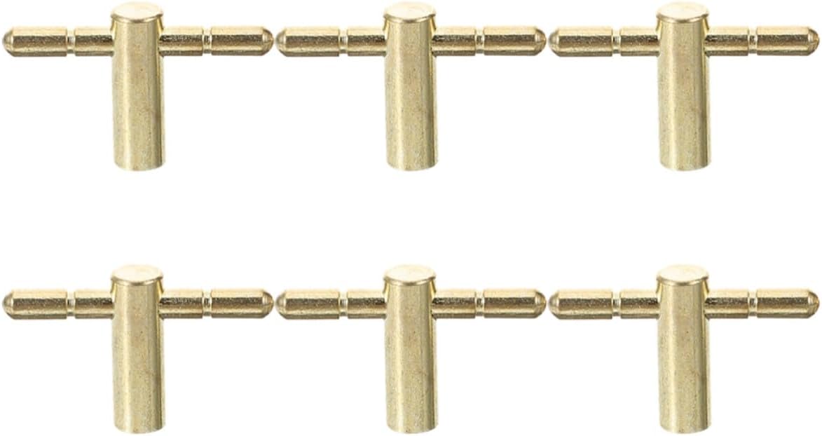 LIFKOME 6pcs Music Box Replacement Winding Key Iron T-bar Handle with Wide Compatibility and Reliable Performance for DIY Creations and Crafting Accessories