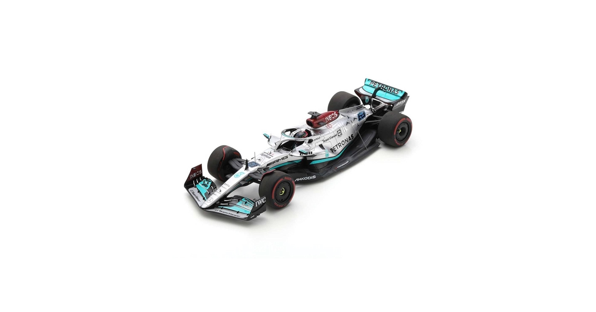 SPARK 1/43 メルセデス F1 W13 ラッセル 2022 ※ボード類無 SPARK 1/43 メルセデス F1 W13 ラッセル 2022 ※ボード類無 Spark