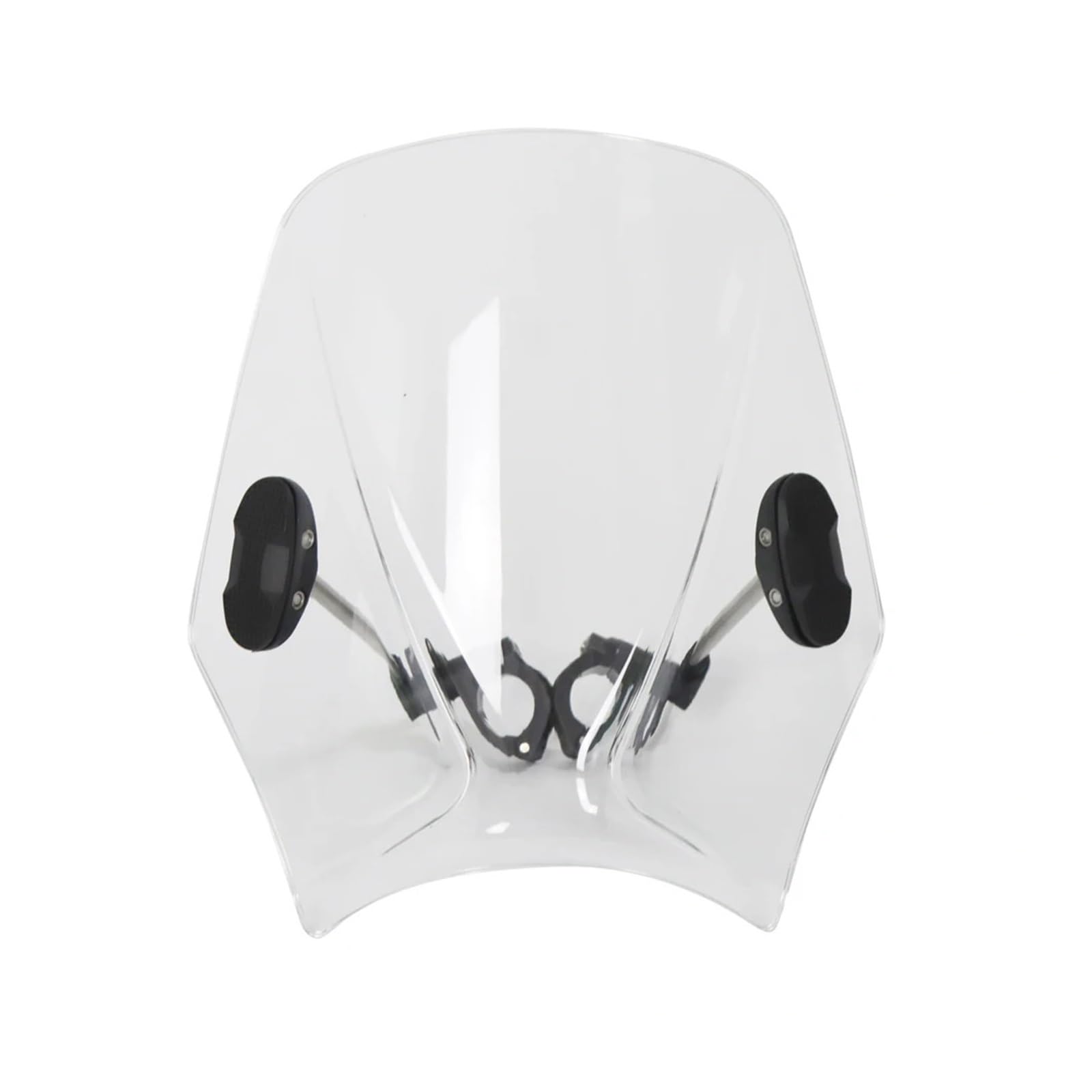 Windshields & Accessories Compatible with Guerrilla 450 Guerrilla Motorcycles Custom Compact Sport Wind Deflector Retro Windshield Universal(Transparent)