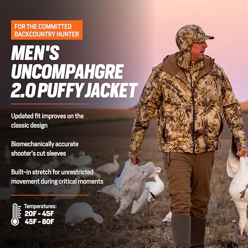 First Lite Men's Uncompahgre 2.0 Puffy Jacket - Lightweight Insulated Camo Hunting Coat, Waterproof Hunting Gear For Men3