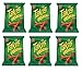 Barcel Takis Crunchy Fajita Taco Flavored Corn Snack: 6 Bags of 9.9 Oz