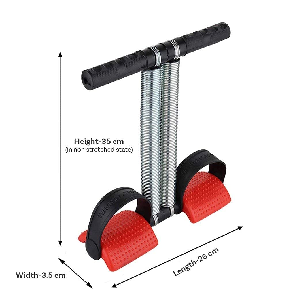 Stoveorama� Tummy Trimmer for Men | Tummy Trimmer for Women | Tummy Trimmer for Weight Loss | Double Spring Tummy Trimmer | 360 Degree Revolving Peddle | Ergonomic Grip Handles 2