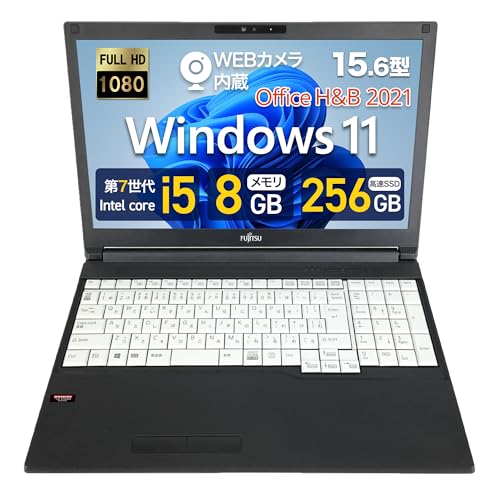 Amazon.co.jp: 【整備済み品】富士通 ノートパソコン A577/15.6型 フル