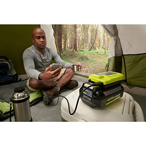 Ryobi 1004-040-931 40 Volt Compact Wired Lithium-Ion Battery Charger With Usb Port #TOP4